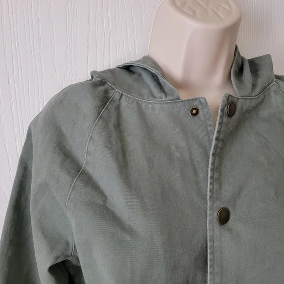 Spiritual Gangster Hooded Military Jacket